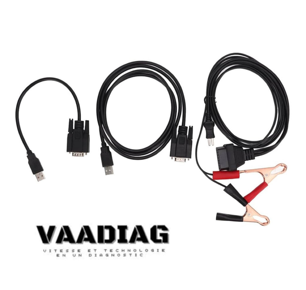 Outil de diagnostic complet Diagbox pour véhicules OBD2, compatible avec Lexia 3 et PP2000, avec remplacement multilingue