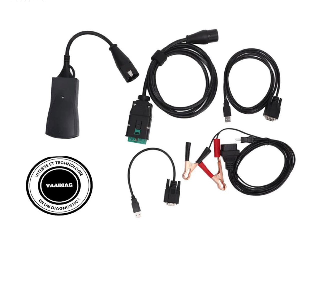 Outil de diagnostic complet Diagbox pour véhicules OBD2, compatible avec Lexia 3 et PP2000, avec remplacement multilingue